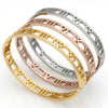 Gold Bangle Stainless Steel Bracelets