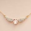 Heart Shape Necklaces Short Chain