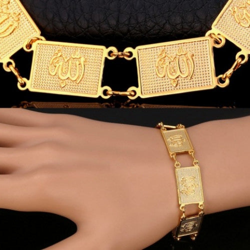 Islamic Gold Bracelets Men Jewelry