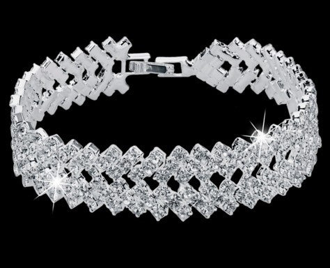 Wedding Silver Charm Bracelets