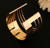 Gold Plated Steam Punk Bangle