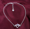 Silver Love Ankle Jewelry