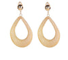 Gold Hollow Out Statement Earrings